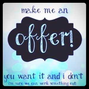 Like an item? Make an offer!